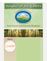 Hospice of the Valleys – April Newsletter 2015