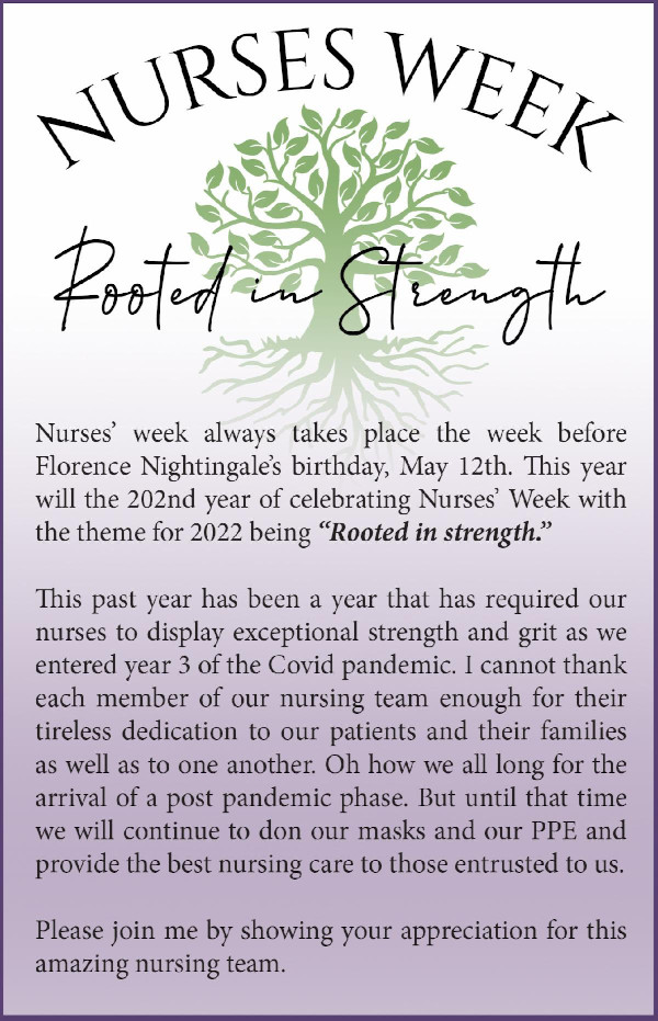 Nurses Week - Rooted in Strength