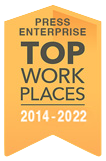 Press Enterprise - TOP Work Places - 2014 - 2022