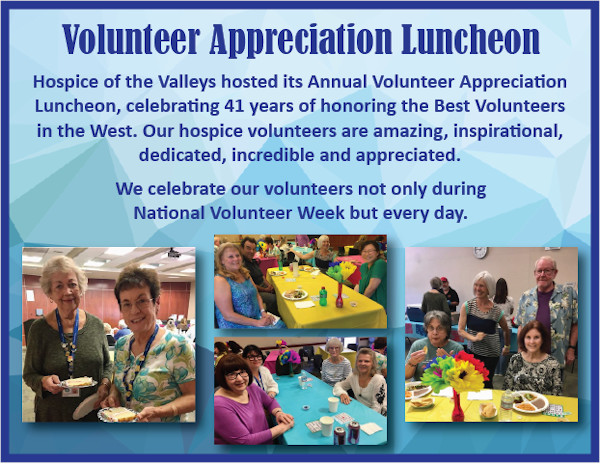 Volunteer Appreciation Luncheon