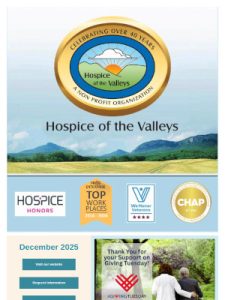December 2025 Newsletter